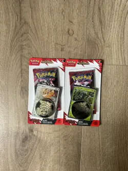 Pokemon Destined Rivals Checklane Blister Booster Pack - Eevee + Garude - Sealed - Image 1