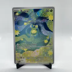 Pokemon TCG Budew 221/217 Ascended Heroes Illustration Rare Holo Card NM - Image 1