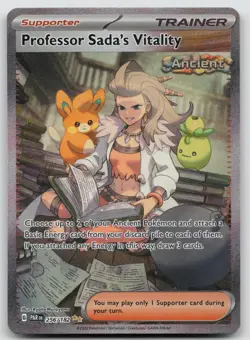 Professor Sada's Vitality 256/182 Paradox Rift Pokemon NM - Image 1