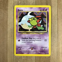 Natu - 59/75 - Neo Discovery Set TCG - Pokemon Card - LP/MP - Image 1