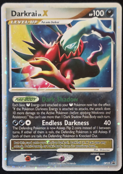 Darkrai LV.X DP19 Black Star Promo Pokemon Diamond and Pearl MP - Image 1