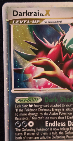 Darkrai LV.X DP19 Black Star Promo Pokemon Diamond and Pearl MP - Image 3