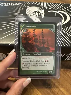 Tinder Wall (Future Sight) Foil, Near Mint, MTG Mystery Booster 2 - Image 1