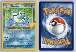 Blastoise Pokemon TCG Celebrations Holo Rare 2/102 Pokemon NM Holo - Image 3