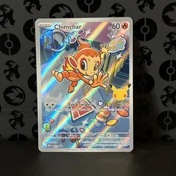 Pokemon TCG: Chimchar #41 First Partners Series Black Star Promo - NM - Image 1