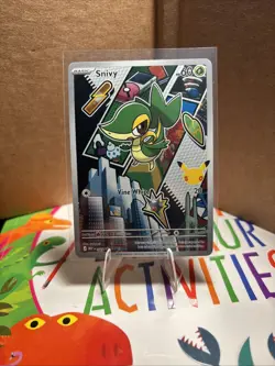Snivy 049 - Series 2 - Partner Illustration Collection Great Centering 30th - Image 1