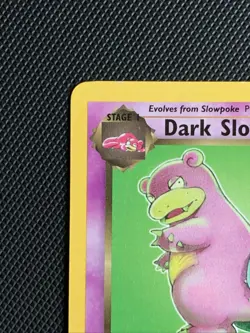 Dark Slowbro 29/82 Team Rocket Regular Pokemon TCG DMG/crease - Image 2