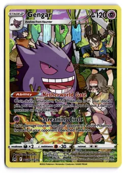 Gengar TG06/TG30 Holo Lost Origin Trainer Gallery Pokemon NM - Image 1