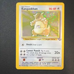 Kangaskhan 5/64 Jungle Holo Rare Unlimited 1999 English 90 HP Arita - Image 1