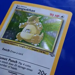 1999 Pokemon Jungle Kangaskhan Holo #5/64 - Image 3