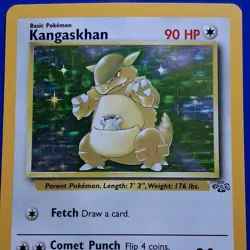 1999 Pokemon Jungle Kangaskhan Holo #5/64 - Image 4
