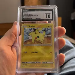 The Pokemon Company CGC 10 2019 EN Pikachu SM Unbroken Bonds 54/214 Reverse Holo - Image 1