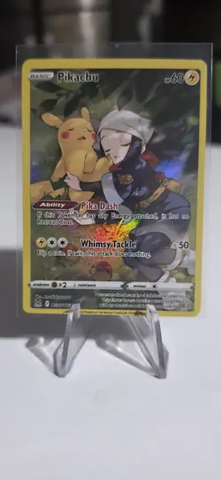 Pokemon TCG Pikachu Lost Origin Trainer Gallery Tg05/Tg30 Holo Ultra Rare - Image 1