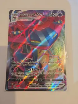 2020 Pokemon Dragapult VMAX #093/192 Rebel Clash Ultra Rare Holo - Image 1