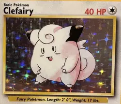 Pokemon TCG Clefairy 1999 Base Set Holo Rare #5/102 WOTC NM Vintage - Image 4