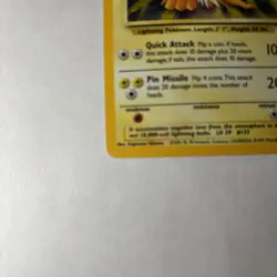 1999 Pokemon Jungle Jolteon No Symbol Error 4/64 Holo - Image 3