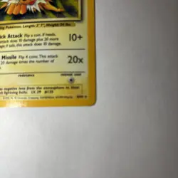 1999 Pokemon Jungle Jolteon No Symbol Error 4/64 Holo - Image 4