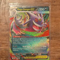 Pokemon TCG Mega Moonlit Tin Mega Gengar Ex Promo 073 - Image 1