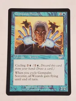MTG Gempalm Sorcerer (Legions/Blue/U) - BGM - Image 1