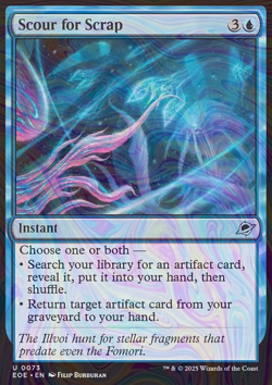 Foil Scour for Scrap - eoe - 73 | MTG Card - Image 3