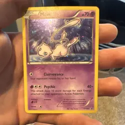 Mew XY192 XY Promo Holo Basic Psychic Pokemon TCG Card English 70 HP - Image 1