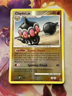 Claydol 15/106 Reverse Holo Rare Great Encounters Pokemon Card - Image 1