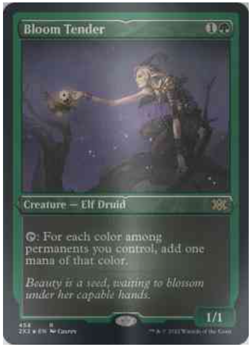 1x FOIL ETCHED Bloom Tender Double Masters 2022 NM MTG - Image 1