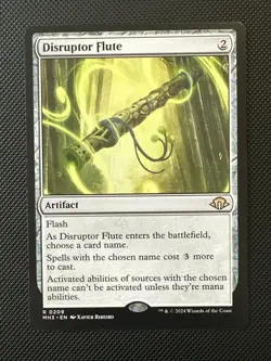 MTG Disruptor Flute Modern Horizons 3 0209 Regular Rare - Image 1
