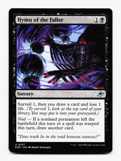 Hymn of the Faller [Edge of Eternities] MTG Magic NM/M 💀 - Image 1