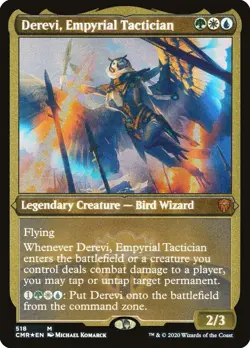 MTG Foil - Derevi, Empyrial Tactician (Foil Etched) - 518 / NM / English - Image 1