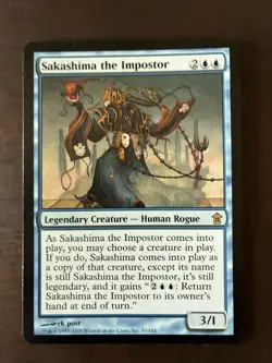 Sakashima the Impostor (Regular - NM) MtG: The List [#SOK-53] - Image 3