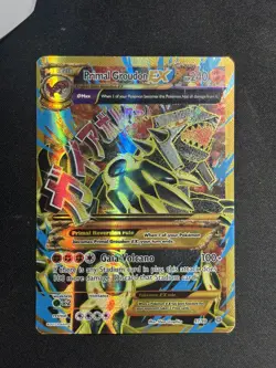 Primal Groudon EX 97/98 Secret Rare Ancient Origins Pokemon - Image 1