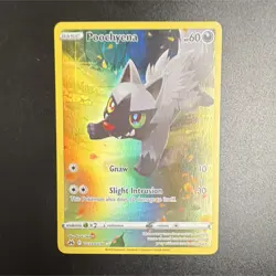 Pokemon TCG Poochyena GG33/GG70 Crown Zenith GG Full Art Holo UR Eng 2023 60HP - Image 1