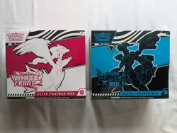 Pokemon TCG Black Bolt and White Flare Elite Trainer Box ETB (one of each) - Image 1