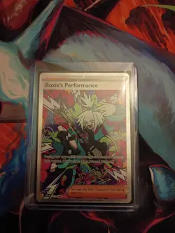 Roxie's Performance 121/086 Special Illustration Rare Chaos Rising Pokemon TCG - Image 1