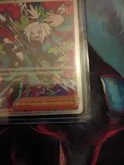 Roxie's Performance 121/086 Special Illustration Rare Chaos Rising Pokemon TCG - Image 3