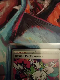 Roxie's Performance 121/086 Special Illustration Rare Chaos Rising Pokemon TCG - Image 5
