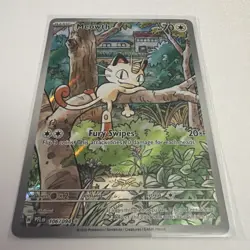 Pokemon Phantasmal Flames Meowth 106/94 NM - Image 1