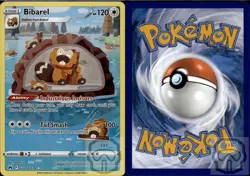 Bibarel GG25/GG70 Holo Crown Zenith Galarian Gallery Pokemon Holo NM/M - Image 2
