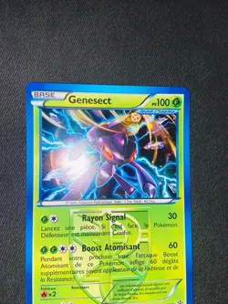 Carte Pokemon Genesect BW86 HOLO PROMO N&B Noir Et Blanc FR NEUF - Image 2