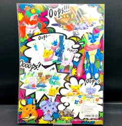 Sealed (NM) OOPS! Pokemon Center Japan Clear File 2013 Greninja Tomokazu Komiya - Image 1