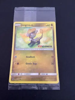Jangmo-o 75/111 Cosmos Holo EB Games Stamped & Sealed - Pokemon TCG - Image 1
