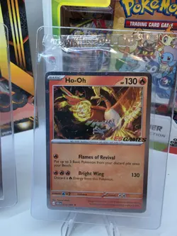 Pokemon TCG Ho-Oh EB Games Stamped Promo 010/086 Chaos Rising (SEALED!) - Image 1