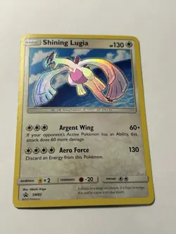 Pokemon TCG Shining Lugia SM82 Holo Rare 2017 Shining Legends Promo - Image 1