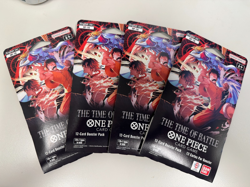 The Time of Battle Booster Sleeve Pack - X4 One Piece - Image 1