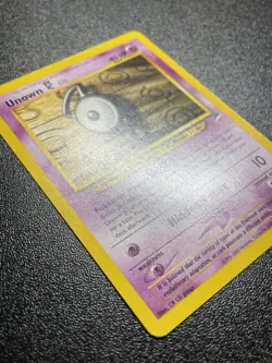Unown (G) 27/105 Neo Destiny Pokemon Card NM- - Image 2