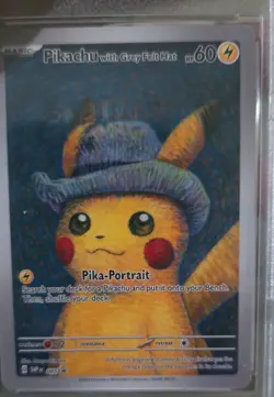 Pikachu with Grey Felt Hat 85 Sv: Scarlet & Violet Promo Cards Regular DIY - Image 1