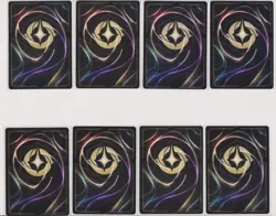 Lorcana 8 card Tinker Bell Lot top row is all foil - Image 2