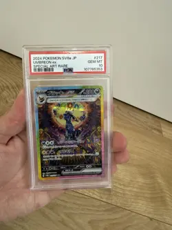 PSA 10 Umbreon EX SAR 217/187 Terastal Festival Pokemon TCG Japanese SV8a - Image 3
