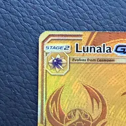 Pokemon TCG Lunala GX 172/156 Gold Secret Rare - Ultra Prism - Image 2